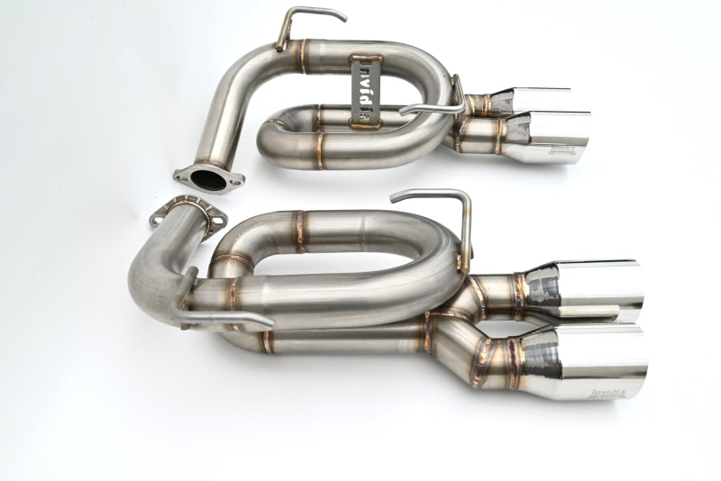 Invidia Twin Loop 3.5in. Single Layer S.S Tip Axle-Back Exhaust - 2022+ WRX