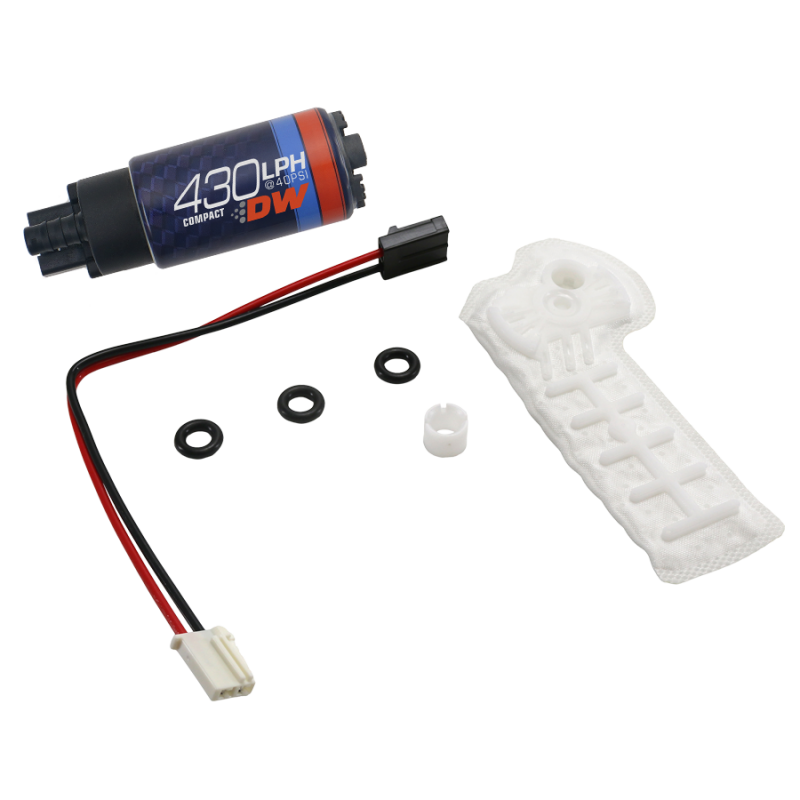 DeatschWerks DW430c Series 430LPH Fuel Pump w/ Install Kit - 22-24 WRX, 22-24 BRZ, 22-24 GR86
