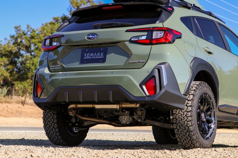 REMARK Axleback Exhaust w/ muffler - 2018-2023 Crosstrek, 2017-2023 Impreza Hathback