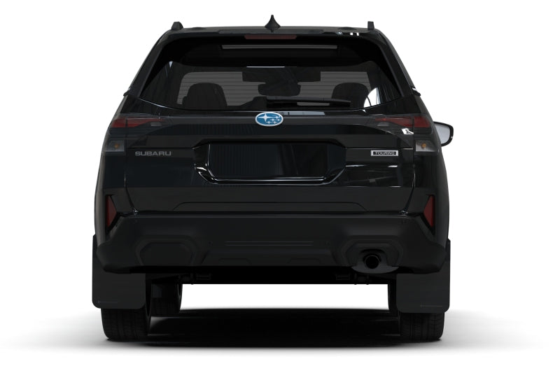 Rally Armor Black UR Mud Flap w/Grey Logo - 2025+ FORESTER