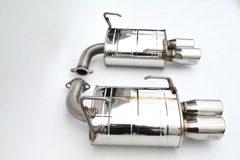 Invidia Q300 3.5in. Rolled Dual Wall S.S Tip Axle-back Exhaust - 22+ Subaru WRX