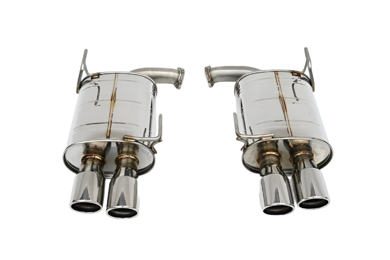 Invidia Q300 3.5in. Rolled Dual Wall S.S Tip Axle-back Exhaust - 22+ Subaru WRX