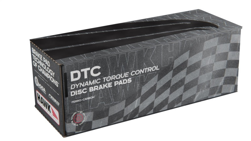 Hawk Performance DTC-60 Brake Pad Set - Rear - 04-17 STI, 17-21 BRZ w/ Brembos, 2022+ BRZ w/ Brembos