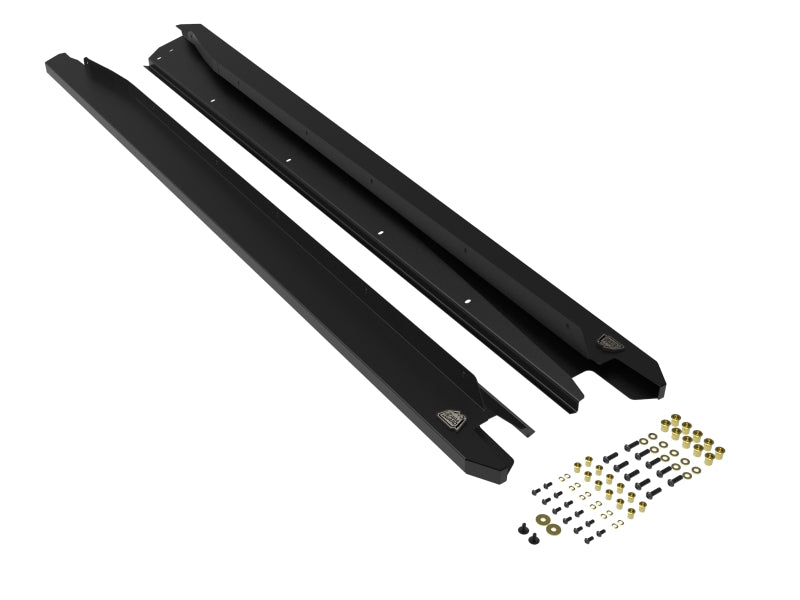 aFe POWER Terra Guard Trail Steps - Black - 20-24 Subaru Outback 2.4L / 2.5L