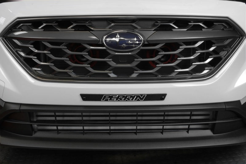Perrin License Plate Delete Reversible Black - 2022+ WRX