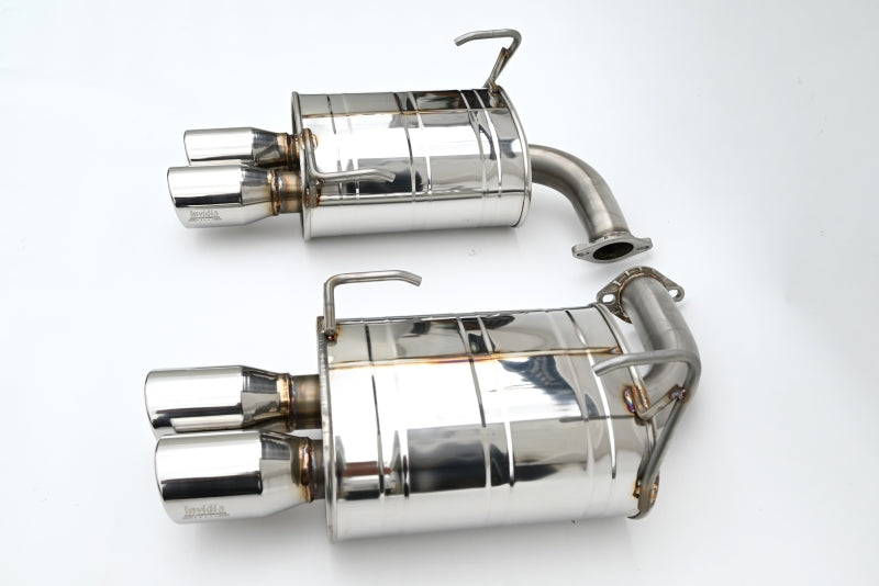 Invidia Q300 3.5in. Rolled Dual Wall S.S Tip Axle-back Exhaust - 22+ Subaru WRX
