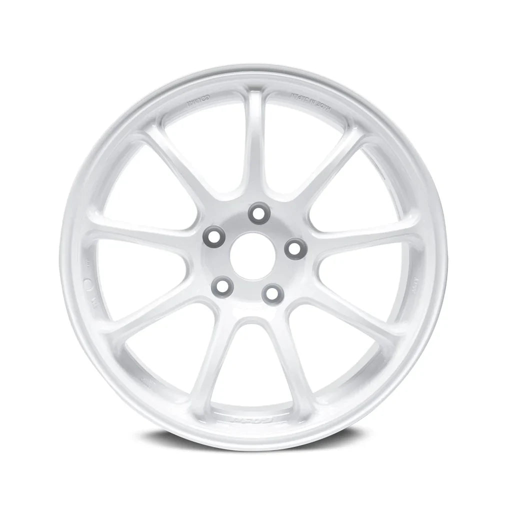 Enkei PF09 18x9.5 5x114.3 40mm Offset 75mm Bore Vanquish White Wheel