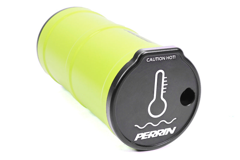 Perrin Coolant Overflow Tank - Neon Yellow - 13-21 BRZ, 2022+ BRZ, 04-21 STI, 02-21 WRX, 2022+ WRX