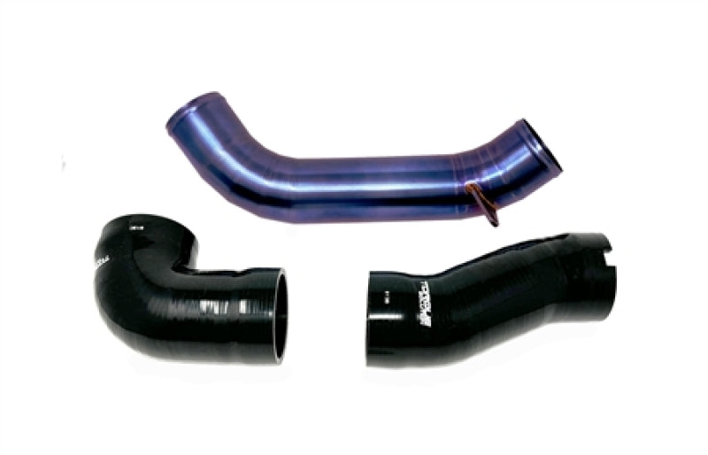 Torque Solution Titanium Post-MAF Intake Pipe Kit - Burnt Purple - 2022-2026 WRX