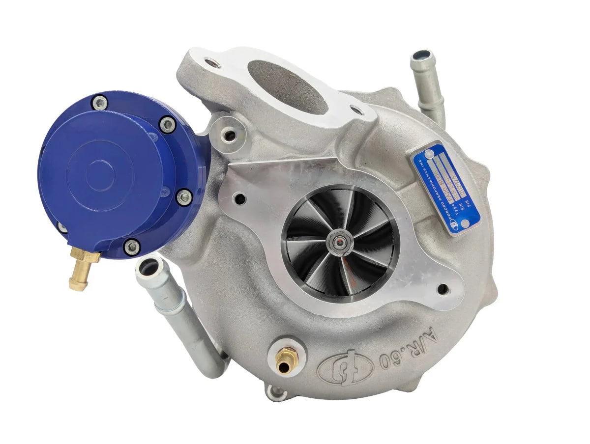 Forced Performance Blue L.O.P.E. Turbo 10cm Hotside w/ Internal Wastegate - 2015-2021 WRX