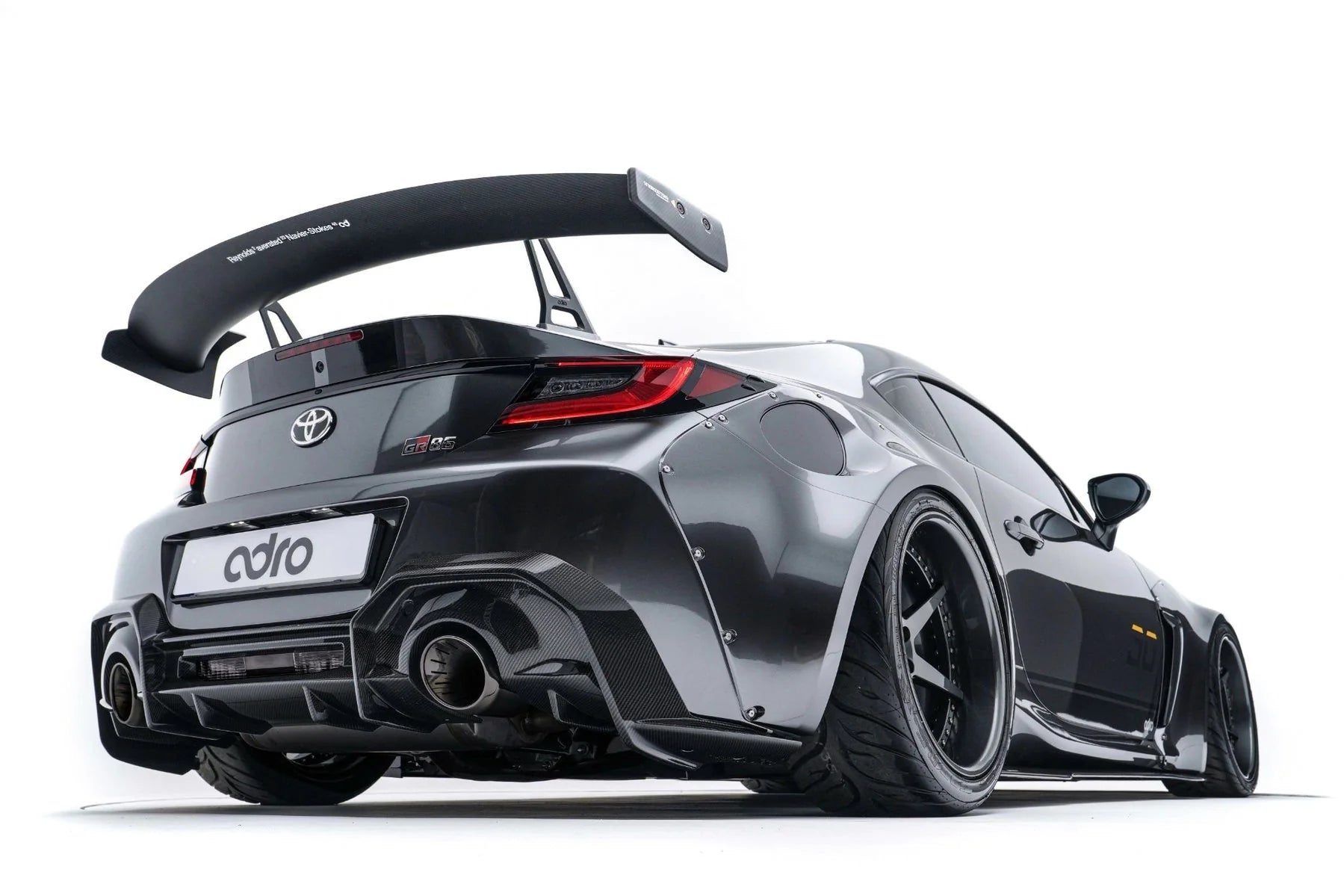ADRO AT-R1 Carbon Swan Neck GT Wing - ZN8 Toyota GR86 / ZD8 Subaru BRZ