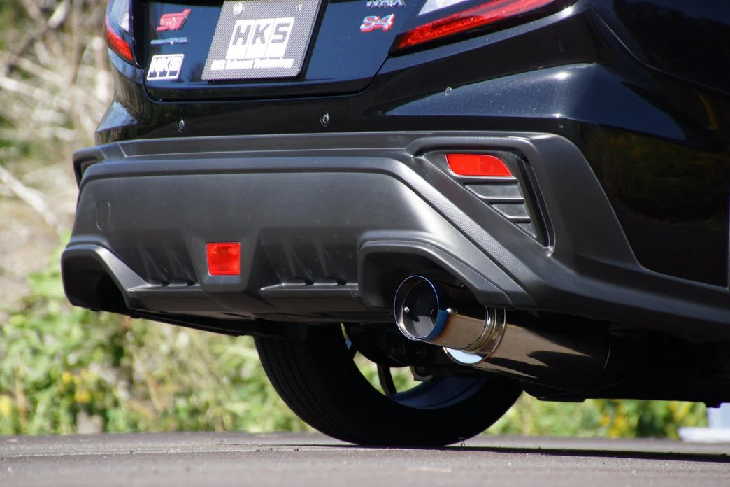 HKS Hi-Power Single Exit Cat Back - 2022+ WRX