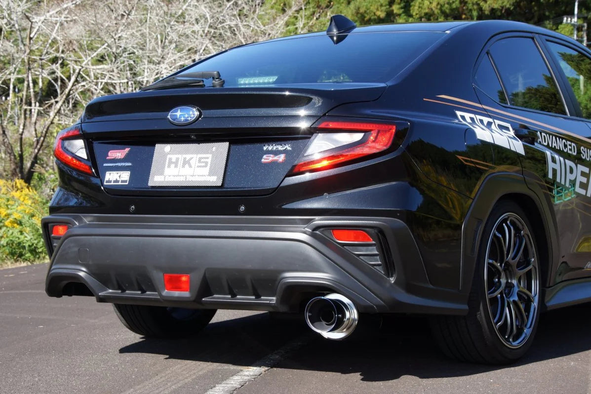 HKS Hi-Power Single Exit Cat Back - 2022+ WRX