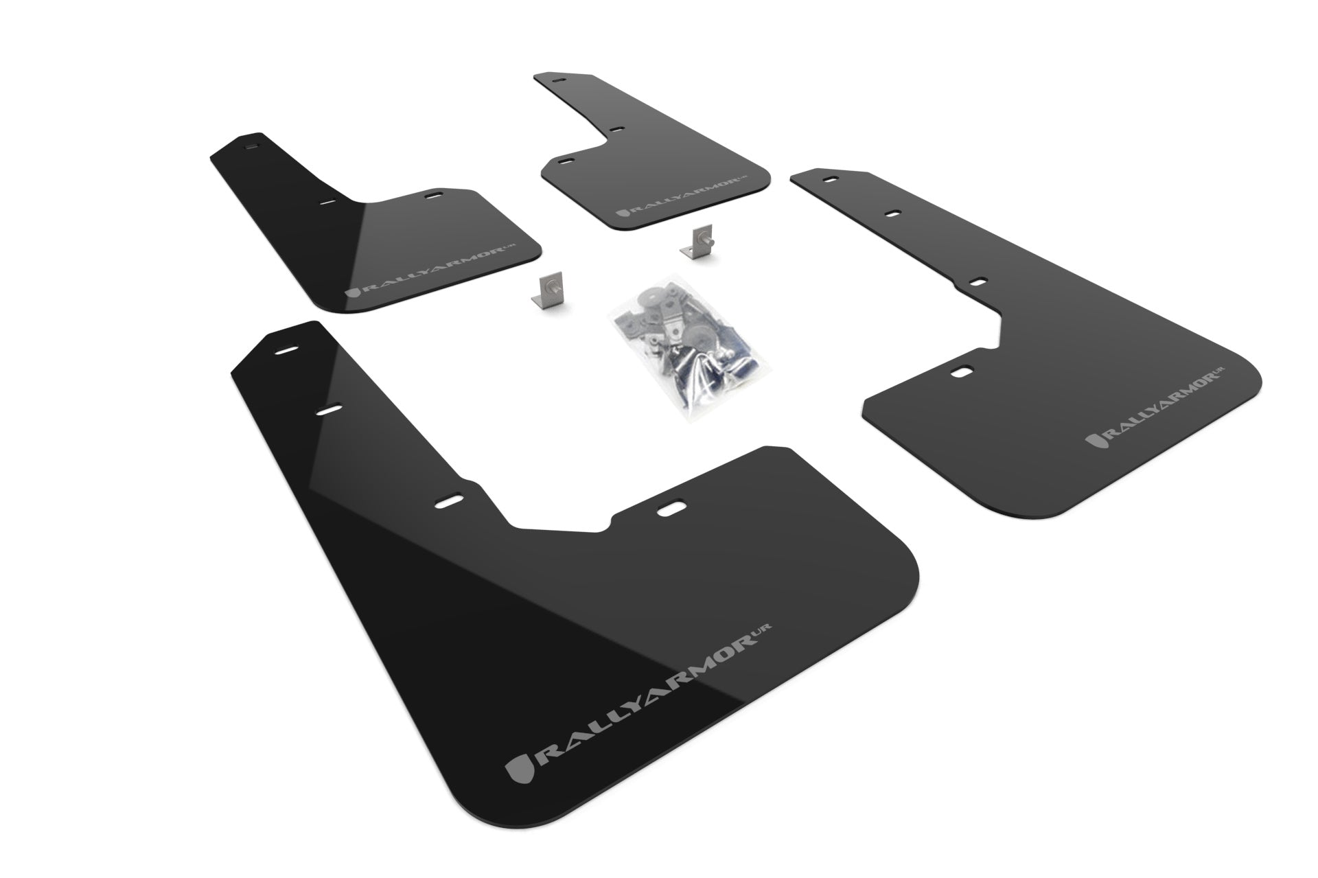 Rally Armor Black Mud Flap Grey Logo - 2022-2025 Subaru Outback Wilderness