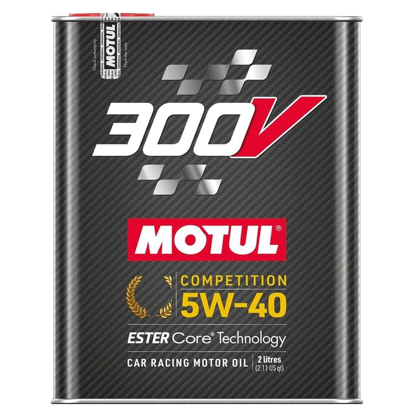 Motul 300V 5W-40 Competition Full Synthetic Motor Oil - 2L Bottle