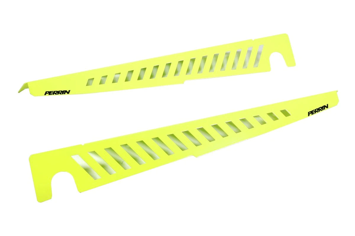 Perrin Fender Shroud Kit Neon Yellow - 2022+ WRX