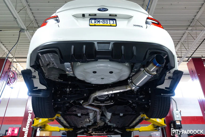 Revel Medallion Ultra Ti Single Exit 3" full Titanium Catback Exhaust - 08-21 WRX SEDAN, 11-21 STI SEDAN