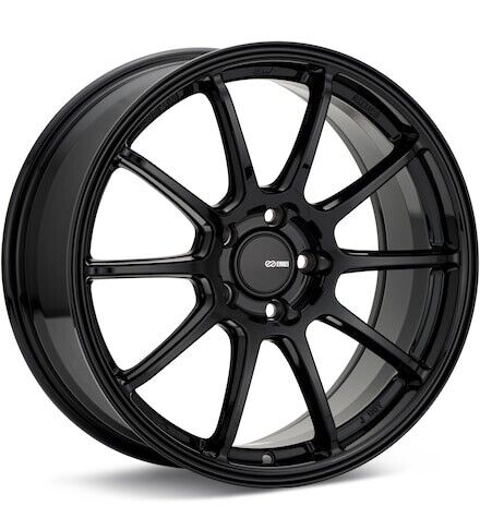 Enkei Triumph 17x8 45mm 5x100 72.6 BK - Gloss Black