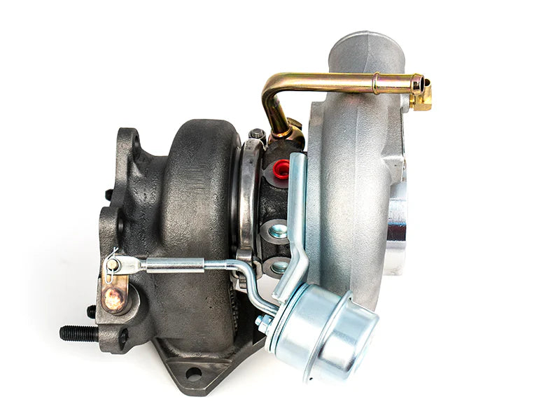 Forced Performance Red Turbocharger - 84mm Inlet - Internal WG w/Oil Line - 04-21 STI, 02-07 WRX