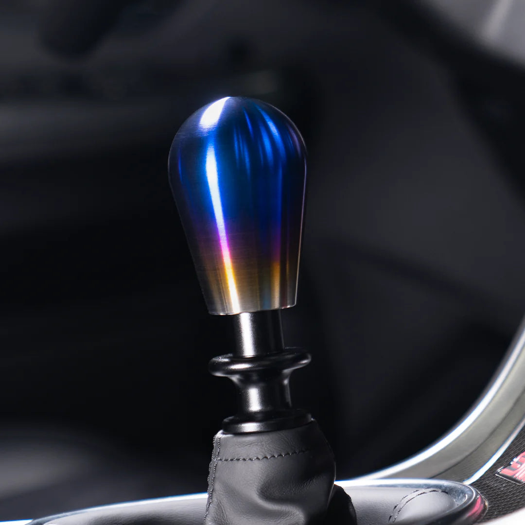 BILLETWORKZ TITANIUM TORCHED SHIFT KNOB - NO ENGRAVING - 2022+ BRZ