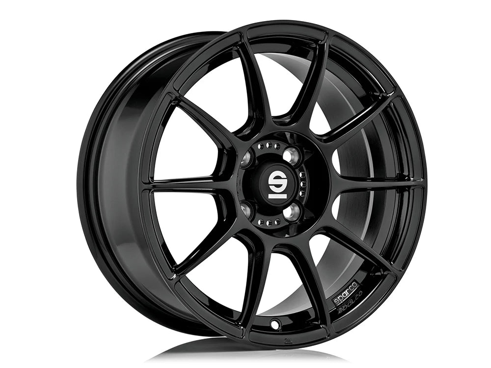 Sparco FF 1 GLOSS BLACK 17x8 +40 5x114.3mm 73mm