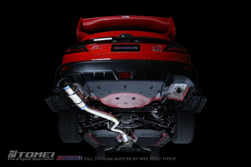 TOMEI EXPREME TI TYPE-R FULL TITANIUM CATBACK EXHAUST - 2022+ WRX