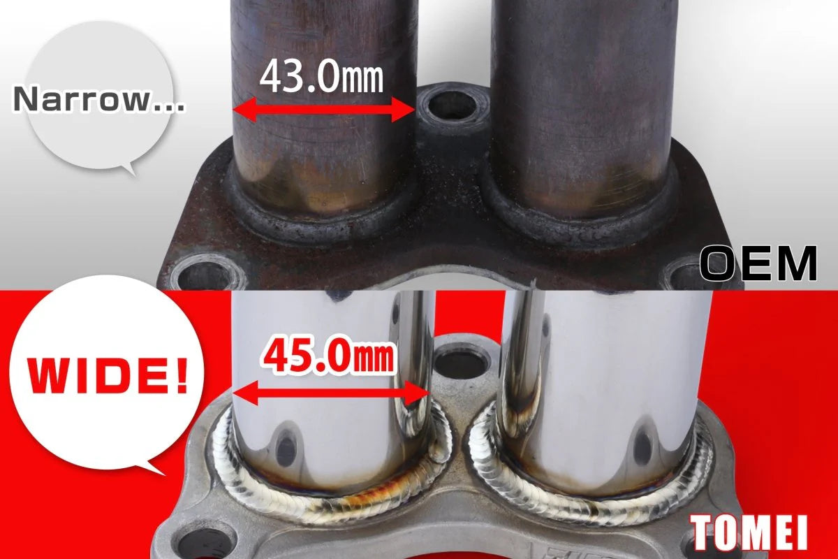 Tomei Expreme Exhaust Manifold Version 2 - Unequal Length - 13-21 BRZ, 2022+ BRZ