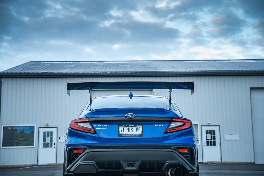 Verus Engineering UCW Wing Bottom Mount w/ Carbon Fiber End Plates - 2022-2025 WRX