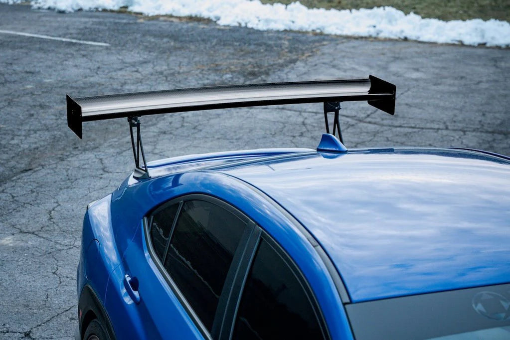 Verus Engineering UCW Wing Bottom Mount w/ Carbon Fiber End Plates - 2022-2025 WRX