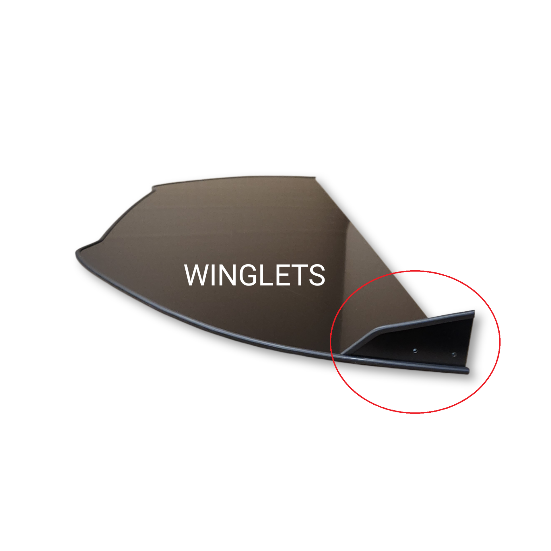 Ventus Autoworks STI/CS Lip 2PC Front Splitter - 2013-2016 Subaru BRZ