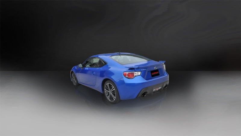 Corsa 2.5in Cat Back Exhuast System w/ Polished Black Tips - 13-21 BRZ, 2022+ BRZ