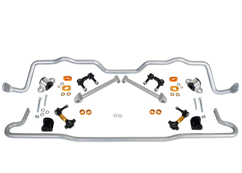 Whiteline Front and Rear Sway Bar Kit w/ Endlinks- 2010-2012 Legacy GT