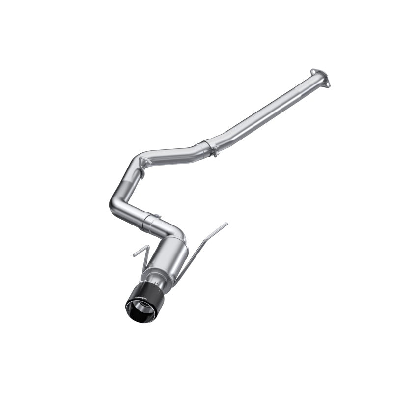 MBRP Armor Pro Series Single Exit Catback w/ Carbon Fiber Tip - 2011-2021 WRX Sedan, 2011-2021 STI Sedan