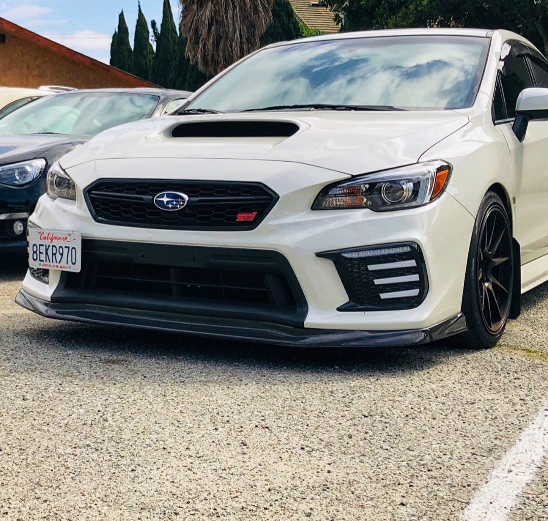 OLM Smoked Tri Bar Fog Light Bezel Subaru WRX / STI 2018 - 2021