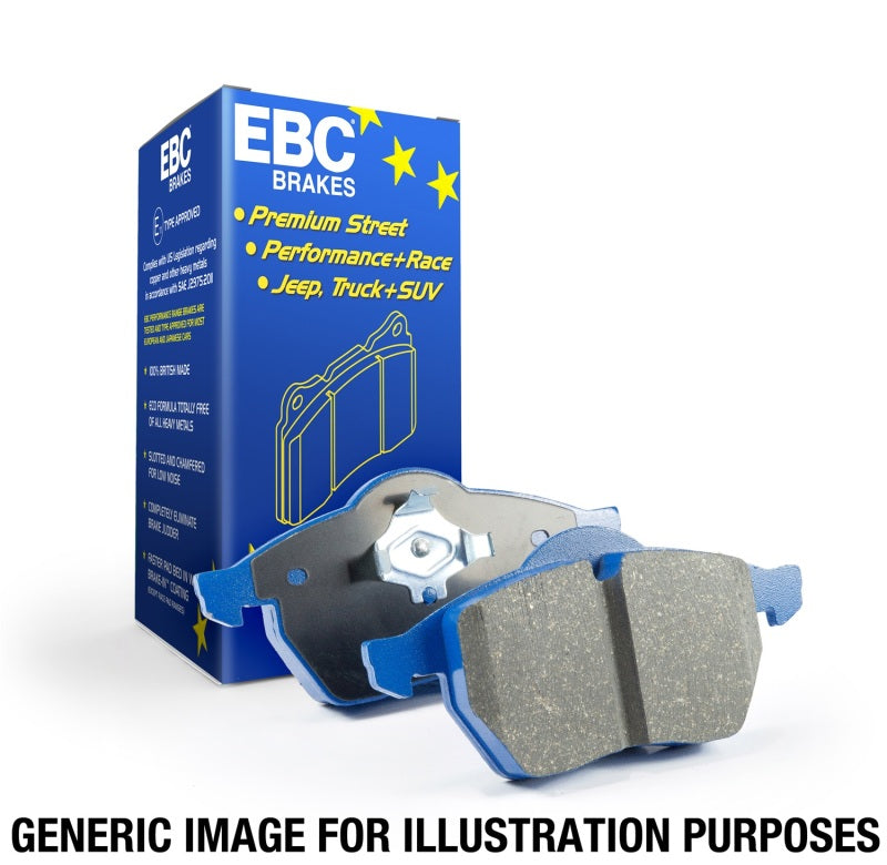 EBC Bluestuff Front Brake Pads - 11-14 WRX, 13-21 BRZ, 2022+ BRZ
