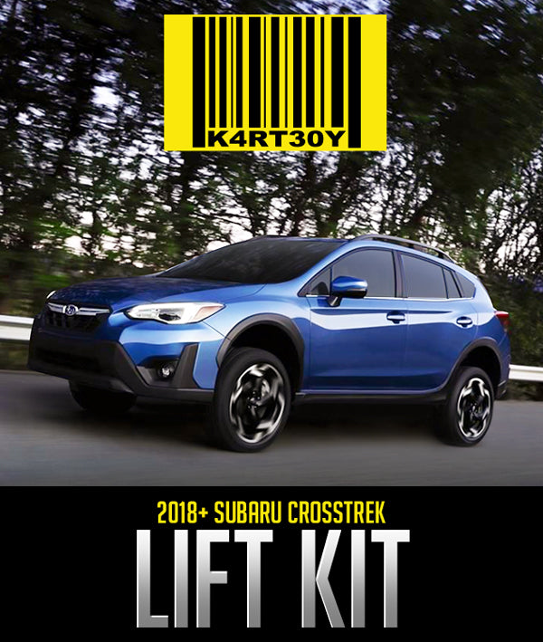 KARTBOY 1.5'' LIFT KIT - 2018+ CROSSTREK, 2019 FORESTER