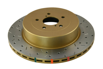 DBA 4000 Series Drilled & Slotted Rear Rotor - 2006-2007 WRX & 2005-2009 LGT