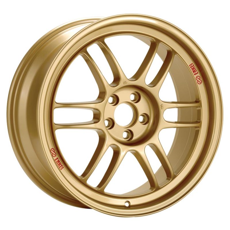 Enkei RPF1 18x8.5 5x114.3 40mm Offset 73mm Bore Gold Wheel
