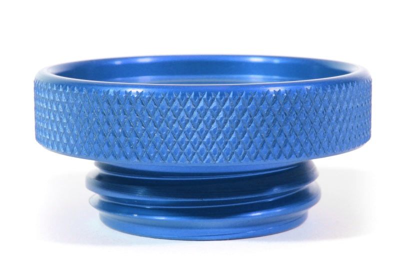 Perrin Oil Cap Round Style Blue - Most Subaru Models