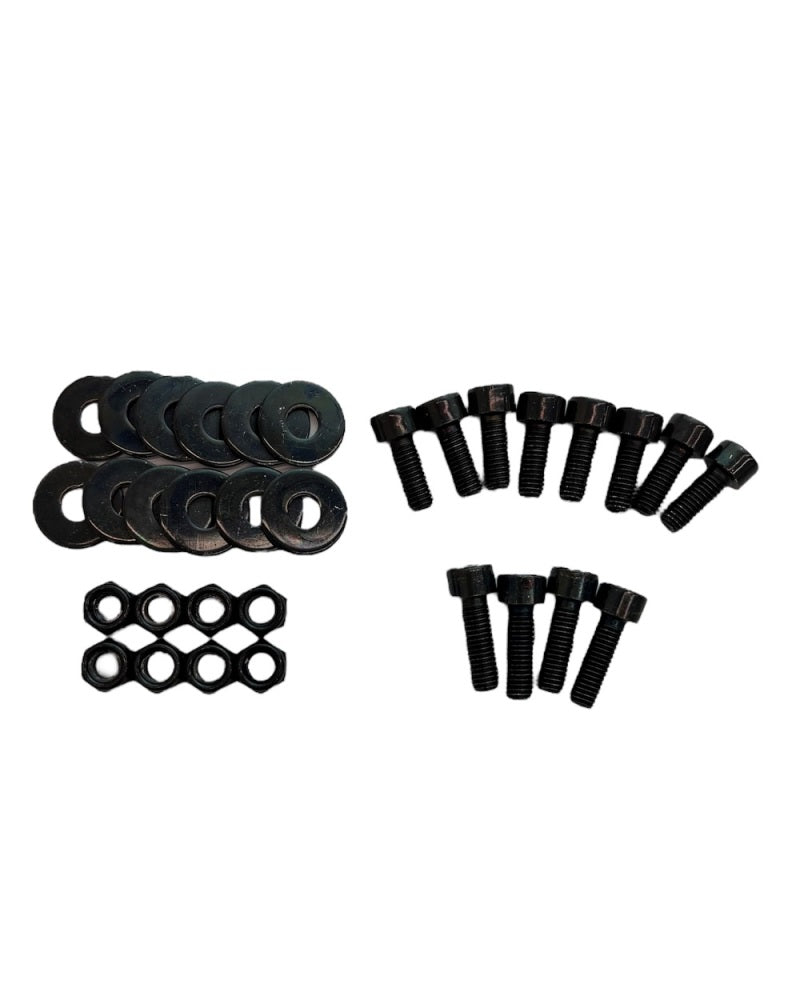 Sparco Seat Hardware Spacer Kit Side Mount Black Zinc SUBIE SUPPLY CO.