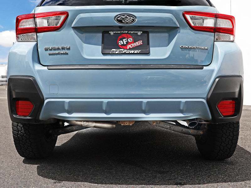 aFe POWER Takeda 2.5in 304 SS Cat-Back Exhaust System - 18-23 Crosstrek 2.0L, 21-23 Crosstrek 2.5L