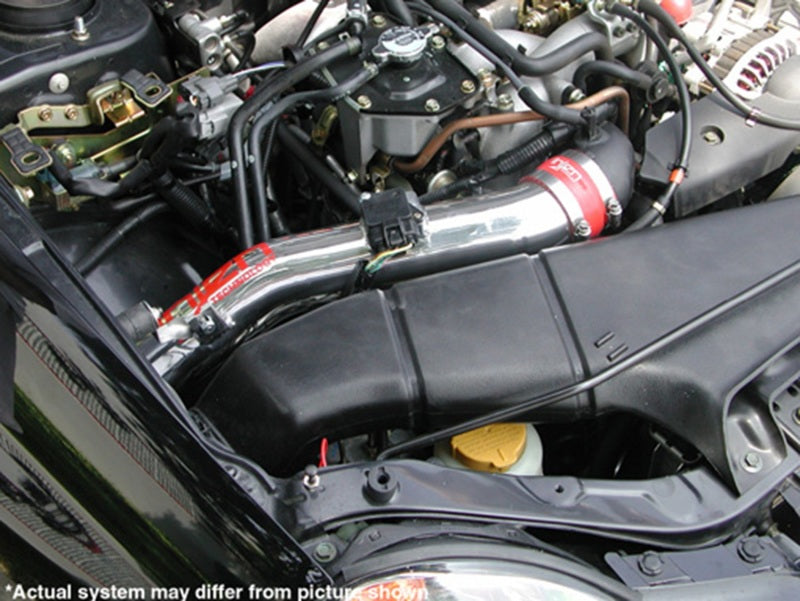 Injen Cold Air Intake Red - 2002-2005 WRX Sedan, 2004-2006 STI