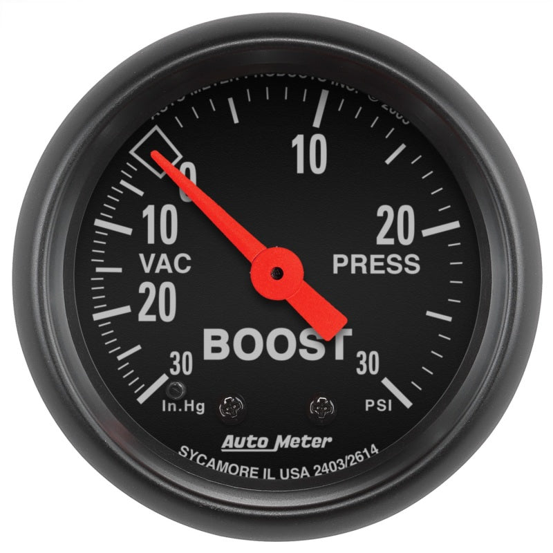 Cobalt Series Blue Led Auto Meter 6107 Cobalt Mechanical Boost
