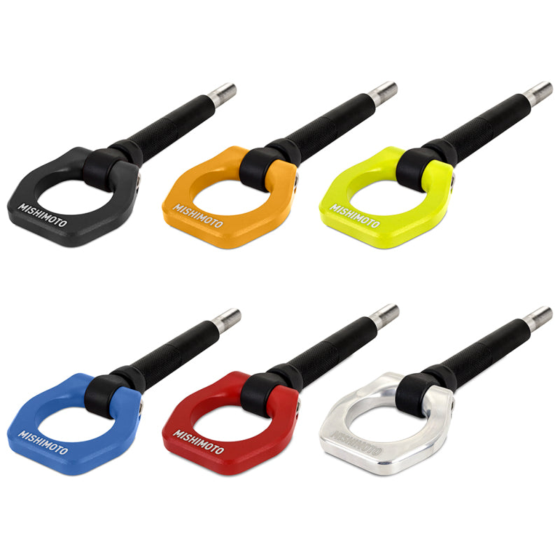 Mishimoto Front Tow Hook Neon Yellow - 2022+ Subaru WRX