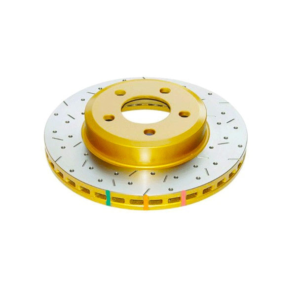DBA 4000 Series Drilled + Slotted Rear Rotor - 2008-2017 STI, 2017-2021 BRZ w/ Brembos