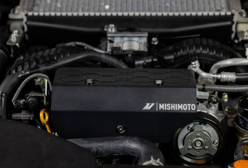 Mishimoto Pulley Cover Black - 2022+ Subaru WRX