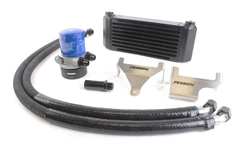 Perrin Oil Cooler Kit - 2002-2014 Subaru WRX, 2004-2021 WRX STi