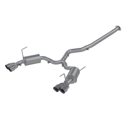MBRP PRO SERIES 3 INCH STAINLESS STEEL - STREET EXHAUST - STAINLESS TIPS - 15-21 WRX, 15-21 STI