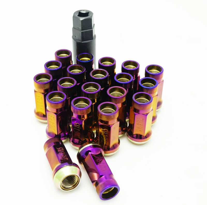 Wheel Mate Muteki SR45R Lug Nut Kit 12x1.25 - Burned Titanium