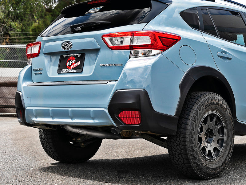 aFe POWER Takeda 2.5in 304 SS Cat-Back Exhaust System - 18-23 Crosstrek 2.0L, 21-23 Crosstrek 2.5L